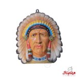 Wood carving Crafts | Red Indian Face in Wood | Buy Wood Sculptures | NO 1 HANDICRAFT